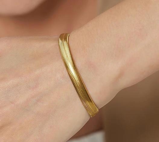 PULSERA DE SERPIENTE (dorado)
