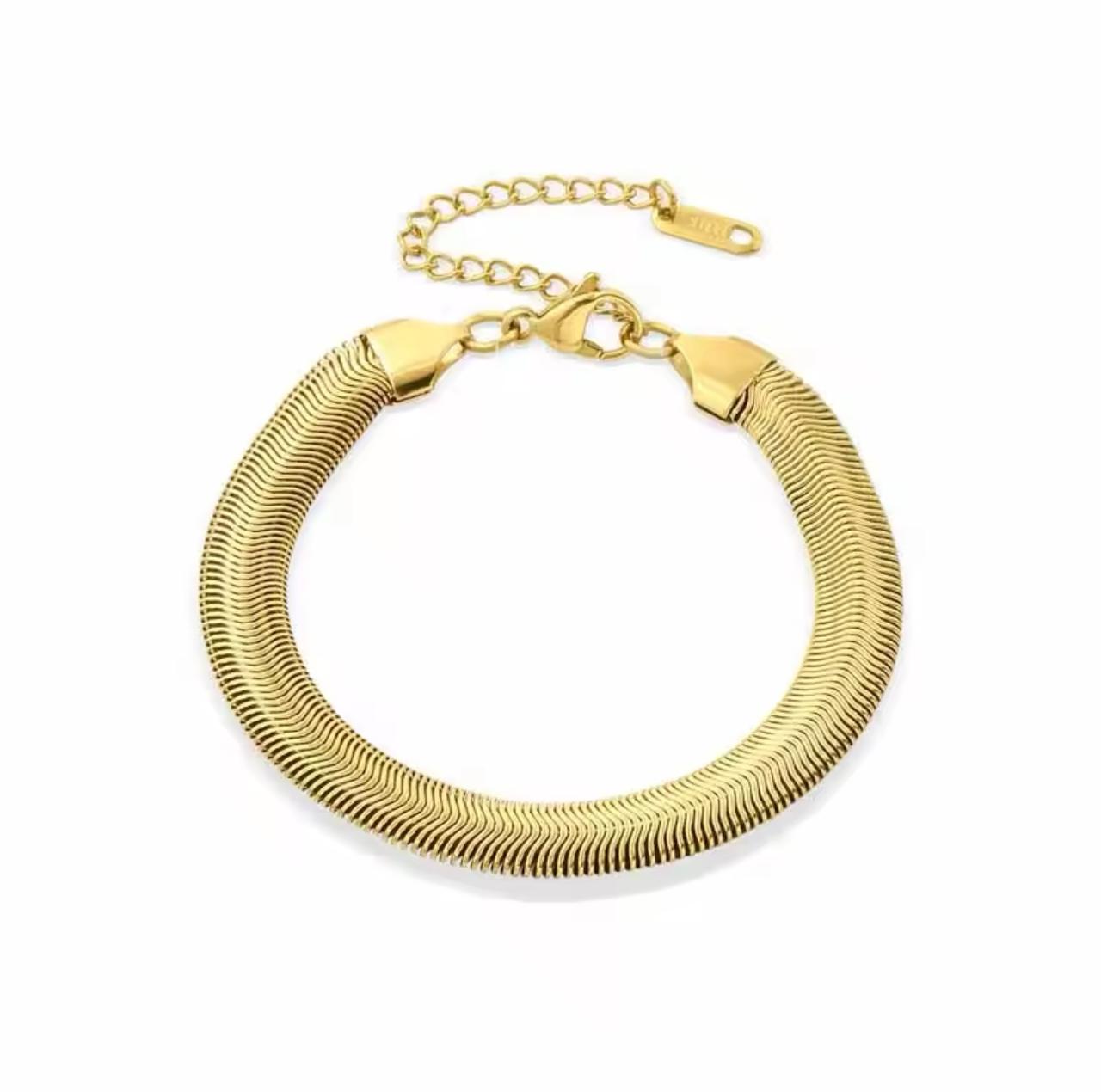 PULSERA DE SERPIENTE (dorado)