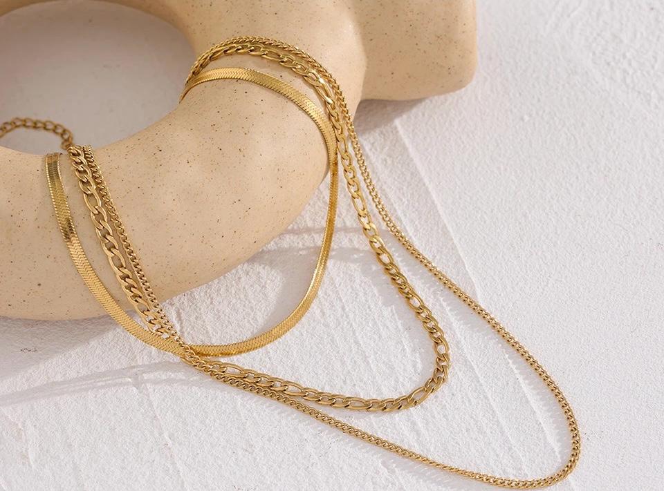 COLLAR TRES CADENAS