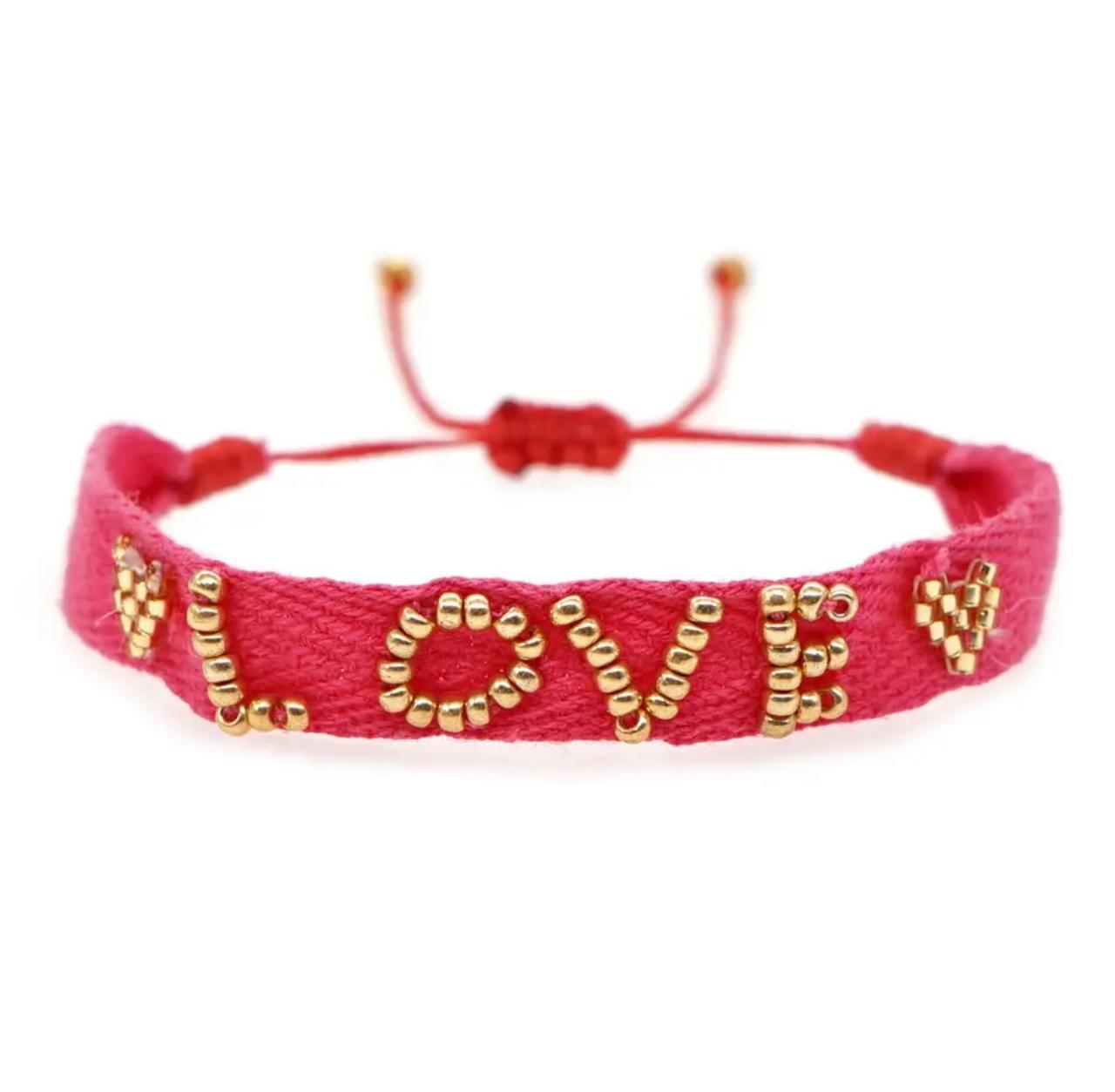 PULSERAS BORDADAS
