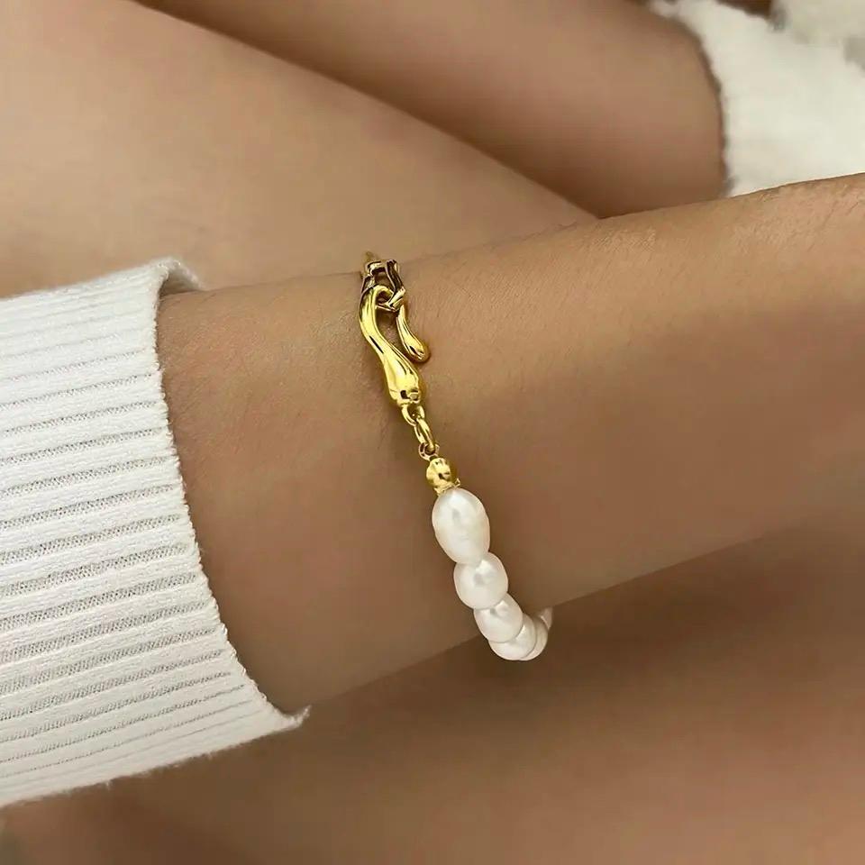 PULSERA PERLAS DE RÍO