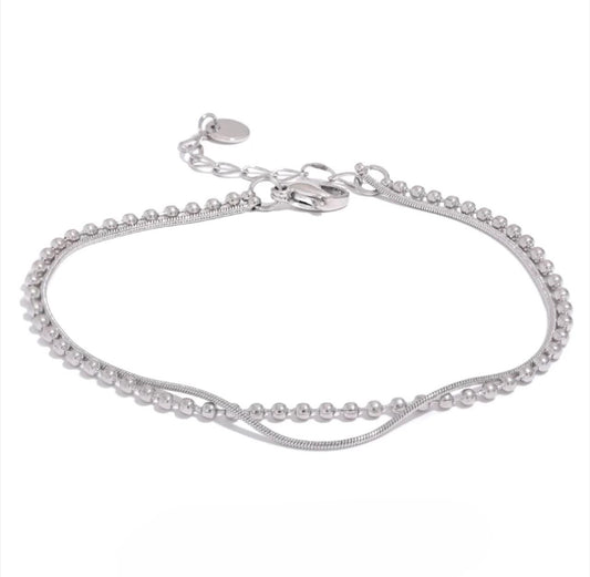 NUEVO!! PULSERA LORENZA SILVER