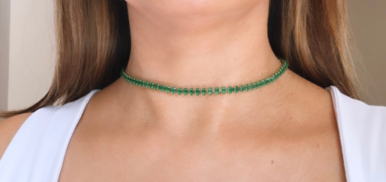 CHOKER GREEN